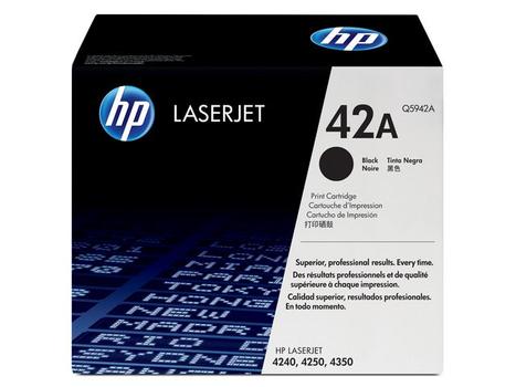 HP 42A - Q5942A - 1 x Black - Toner cartridge - For LaserJet 4240, 4250, 4350 (Q5942A)