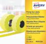 AVERY Self-Adhesive Label Price Tag 