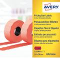 AVERY Printer Label Red