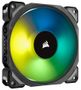 CORSAIR ML120 PRO RGB_ 120mm Premium  Magnetic Levitation RGB LED Fan_ 3 Fan Pack_ with Lighting Nod (CO-9050076-WW)