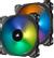 CORSAIR ML140 PRO RGB_ 140mm Premium Magnetic Levitation RGB LED Fan_ Twin Fan Pack_ with Lighting