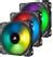 CORSAIR ML120 PRO RGB_ 120mm Premium  Magnetic Levitation RGB LED Fan_ 3 Fan Pack_ with Lighting Nod