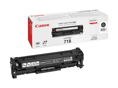 CANON Toner Canon 718 2662B002 svart (2662B002)