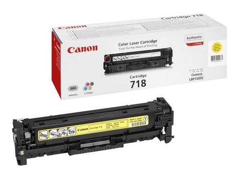 CANON Toner Canon 718 2659B002 gul (2659B002)