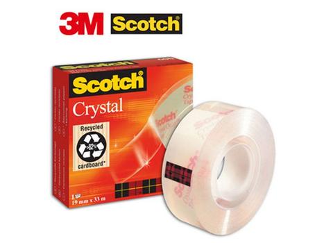 SCOTCH Tape SCOTCH Crystal 600 19mmx33m (600-1933)