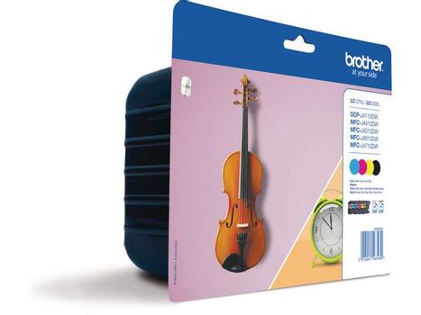 BROTHER Bläckpatron BROTHER LC127XL/ 125XL 4/FP (LC-127XLVALBP)