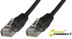 MICROCONNECT UTP CAT5E 0.3M BLACK PVC MICRO