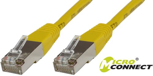 MICROCONNECT F/UTP CAT5E 1M YELLOW PVC (STP501Y)