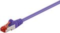 MICROCONNECT F/UTP CAT6 10m Purple LSZH