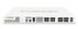 FORTINET 2 x 10GE SFP+ slots, 10 x GE RJ45 ports (including 1 x MGMT port, 1 X HA port, 8 x switch ports), 8 x GE SFP slots, SPU NP6 and CP9 hardware accelerated