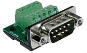BTX MaxBlox DB9 male to terminal block (CD-MX9M)