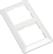 NEETS 2-gang frame, polar white Dobbel ramme ELKO