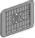SpacePole i-Frame case, iPad Air, White