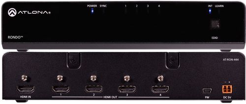 Atlona 4K HDR Four-Output HDMI Distribution Amplifier (AT-RON-444)