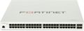 FORTINET L2/L3 PoE+ Switch - 48 x GE RJ45 ports full POE+, 4 x GE SFP slots, FortiGate Switch controller compatible. 