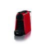 DELONGHI Essenza Mini EN 85.R, Fritstående, Kapsel kaffemaskine, 0,6 L, Kaffekapsel, 1150 W, Sort, Rød
