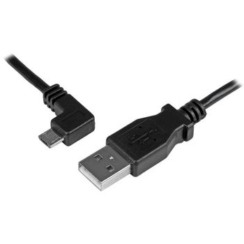 STARTECH StarTech.com 0.5m Left Angle Micro USB Cable (USBAUB50CMLA)