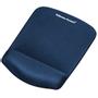 FELLOWES Mauspad Fellowes Plushtouch Handgelenkauflage+Mauspad blau