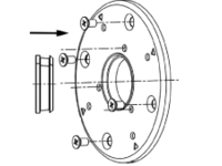 PELCO Adapter plate for conduit box