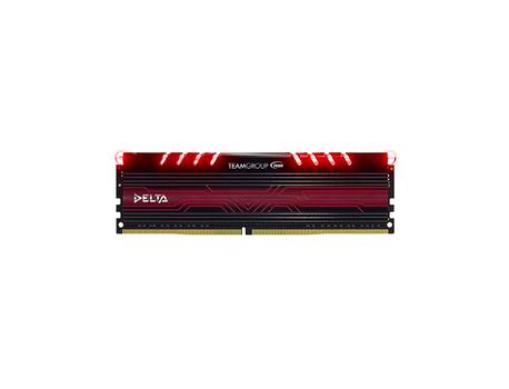 TEAM Delta Series rote LED, DDR4-3000,  CL16 - 32 GB Kit (TDTRD432G3000HC16CDC01)