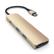 SATECHI Slim Type-C MultiPort Adapter 4K Gull, HDMI 2 x USB 3.0