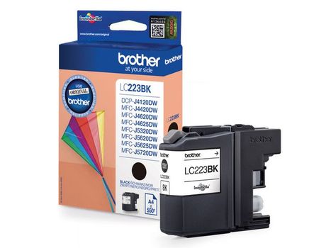 BROTHER LC-223 ink cartridge black standard capacity 550 pages 1-pack (LC223BK)