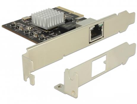 DELOCK PCI Express Card > 1x 10 Gigabit LAN NBase-T RJ45 (89654)