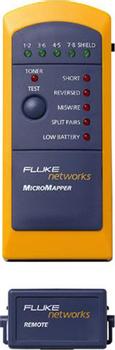 FLUKE NETWORKS Fluke MicroMapper,  kabeltester för RJ45, ton-generator för lokaliserin (MT-8200-49A)