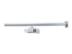SMS projektor arm Short Throw, 450mm Lengde 450mm, Alu/Hvit