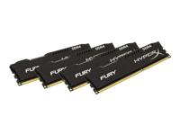 KINGSTON HyperX FURY Memory Black - 32GB Kit (4x8GB) - DDR4 2133MHz CL14 DIMM (HX421C14FB2K4/32)