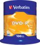VERBATIM 16x DVD-R disc 4,7GB 100-pack (Advanced AZO) Cake Box