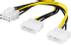 DELOCK Adapterkabel, 2xMolex 4-pin till 8-pin PCI-Express, 30 cm