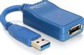 DELOCK USB 3.0 - eSATA adapteri, sininen