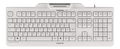 CHERRY KC 1000 SC - keyboard, smartcard termina, pale grey