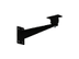 ERNITEC WBA/3, black Wallmount bracket