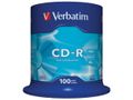 VERBATIM CD-R Media DataLife 48X Extra Protection 100 Pack Spindle Retail