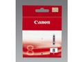 CANON Blekk Canon cli-8r rød