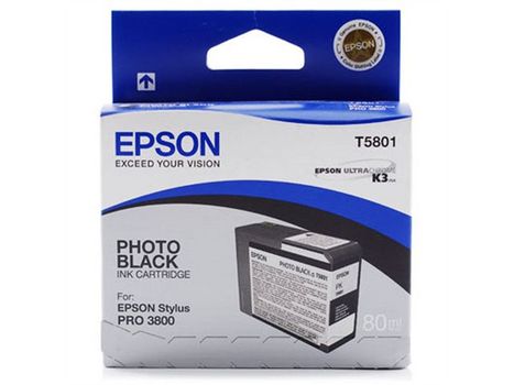 EPSON Ink/ T580100 80ml PBK (C13T580100)