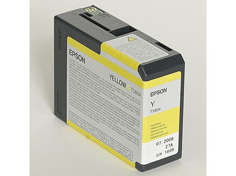 EPSON Ink/ T580400 80ml YL (C13T580400)