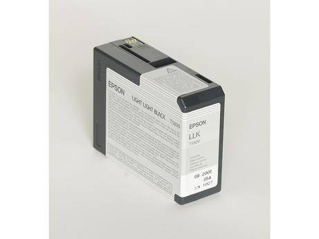 Epson T5809 - lysesvart - original - blekkpatron (C13T580900)