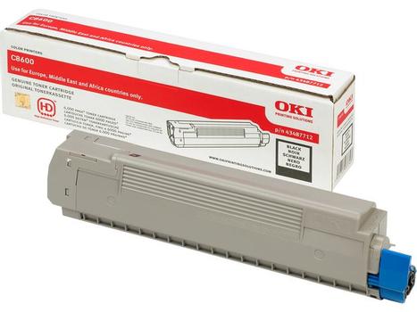 OKI C8600 Black Toner (43487712)