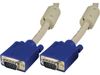 DELTACO Monitorkabel RGB HD15ha-ha 15m, Pin-Pin, utan pin 9