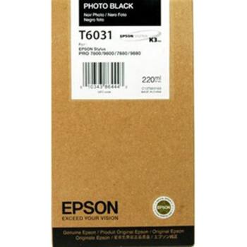 Epson T6031 - fotosort - original - blekkpatron (C13T603100)