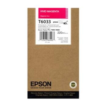 EPSON n Ink Cartridges,  Ultrachrome K3 Vivid Magenta, T603300, Singlepack,  1 x 220.0 ml Vivid Magenta (C13T603300)