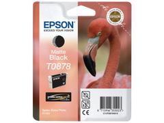 EPSON n Ink Cartridges, Ultrachrome Hi-Gloss2, T0878, Flamingo, Singlepack, 1 x 11.4 ml Matte Black
