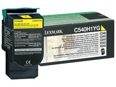 LEXMARK Høy ytelse - gul - original - tonerpatron - LCCP, LRP