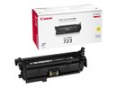 CANON 723 toner cartridge yellow standard capacity 8.500 pages 1-pack