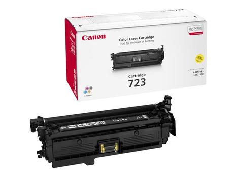 CANON n 723 Y - 2641B002 - 1 x Yellow - Toner Cartridge - For iSENSYS LBP7750Cdn (2641B002)