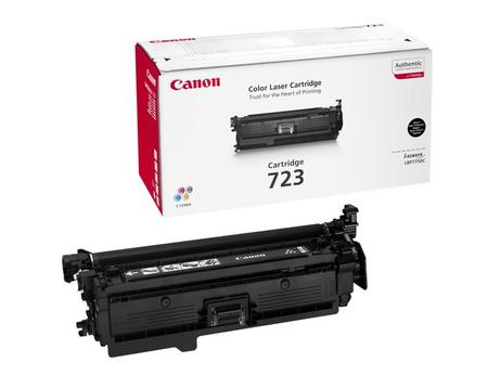 Canon 723 BK - svart - original - tonerpatron (2644B002)