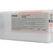 EPSON n Ink Cartridges, Ultrachrome HDR, T6536, Singlepack, 1 x 200.0 ml Vivid Light Magenta, Standard